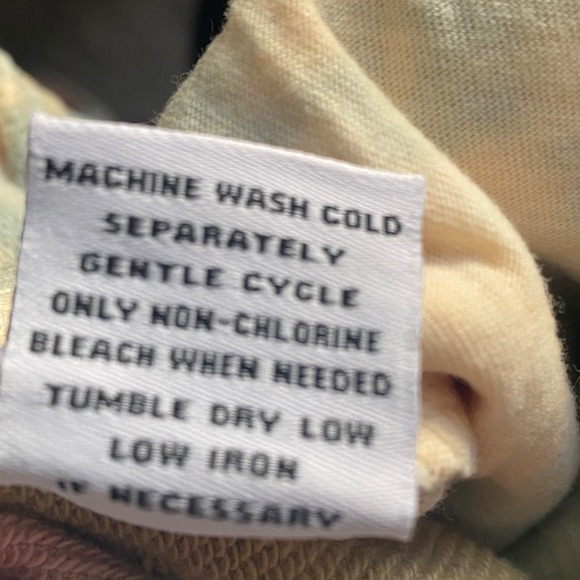 Revolve 525 Tie Dye Jogger Sweatpants Women's Size Small Pastel Boho - Picture 7 of 7